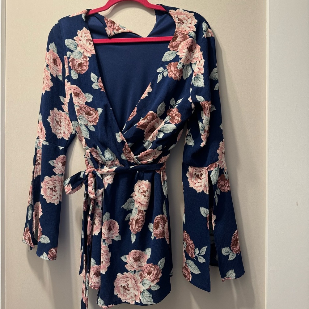 Long sleeve romper